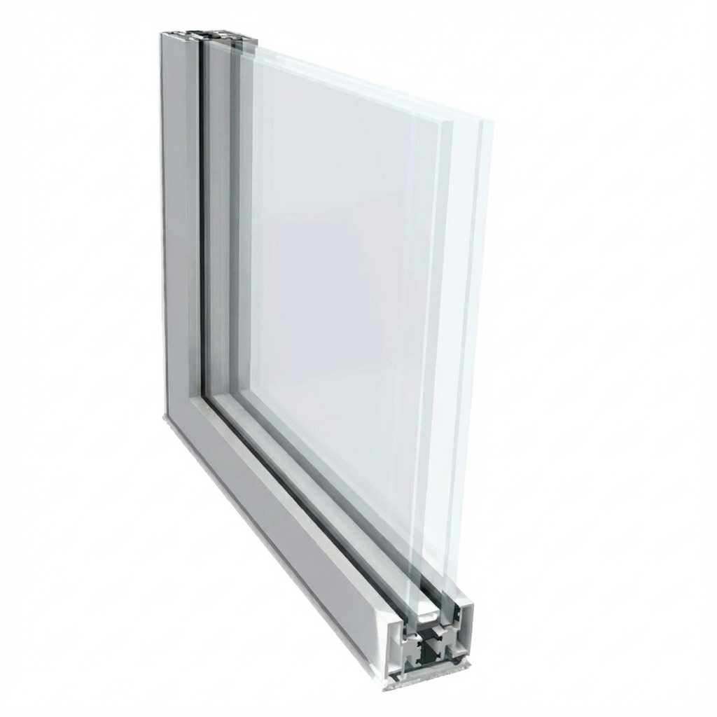 Corte técnico do perfil SAPA P70 OC+ em Alumínio